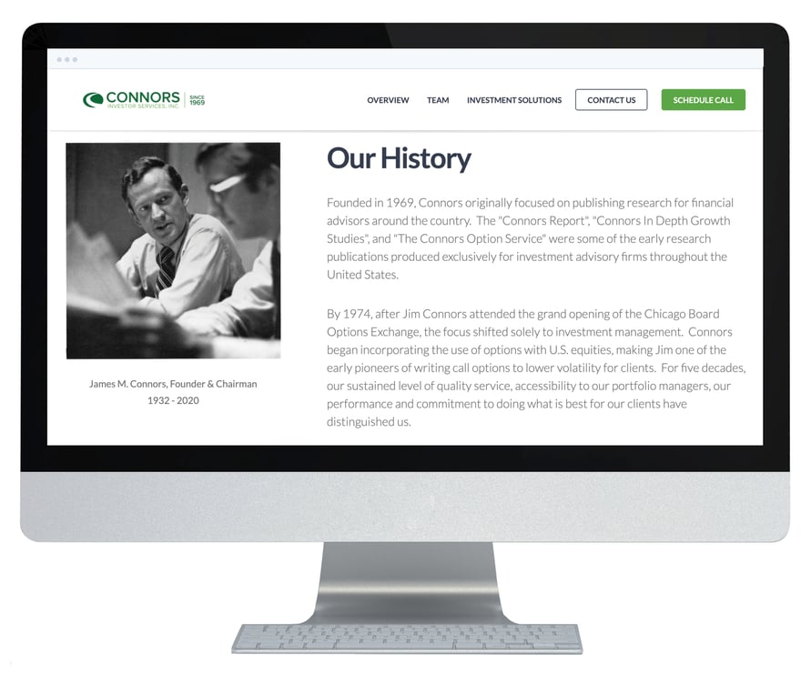 Announcing the Connors Investor Services New Redesigned Web Site!