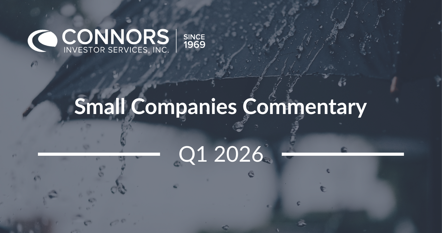Q1 2026 Small Companies Commentary